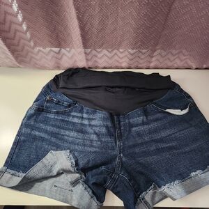 Sonoma Maternity Denim Blue Women's Shorts